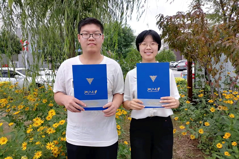 从澳门金年会app下载官网到浙大！这对“龙凤胎”兄妹，一路追光！